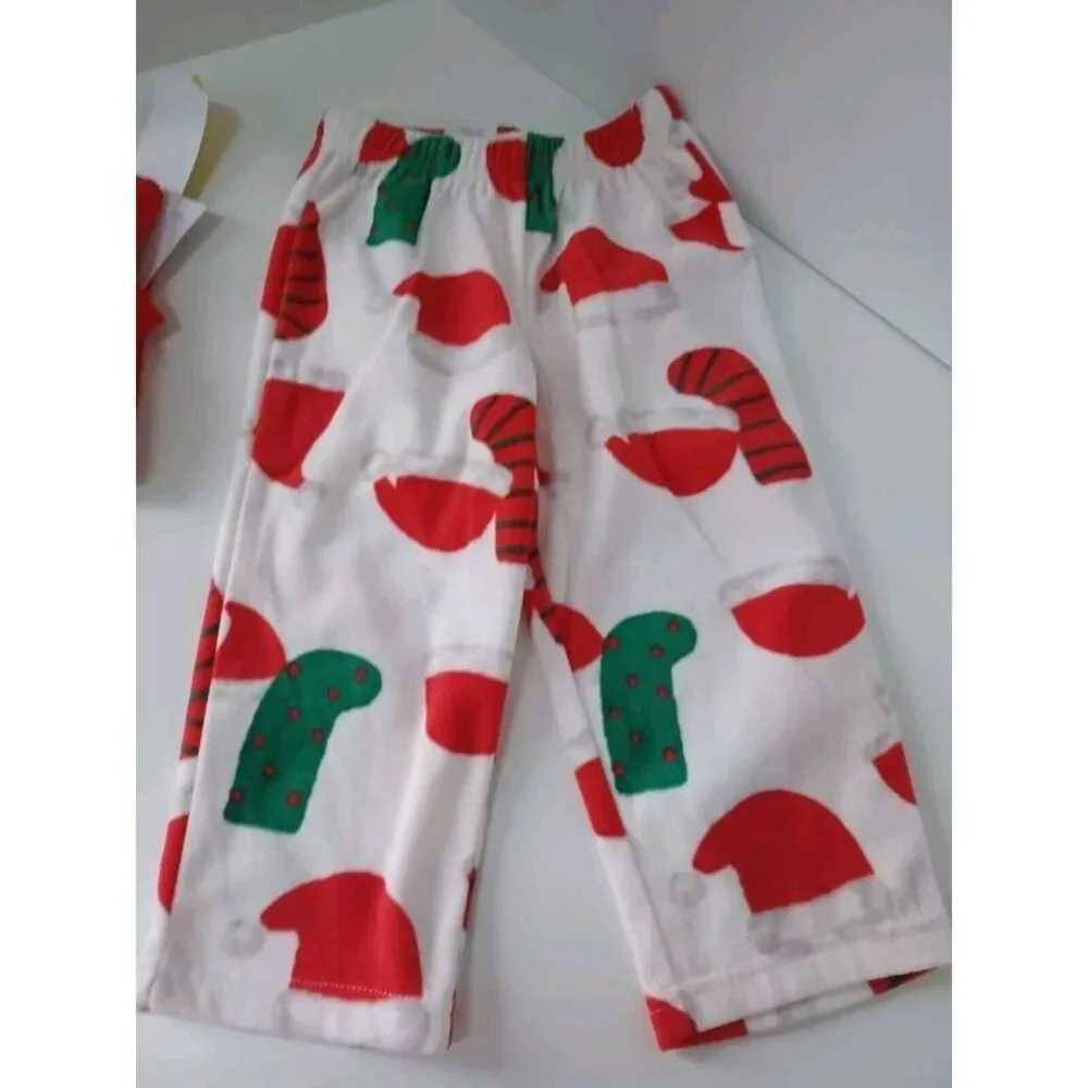 NWT Carter's 2 piece Pajama PJ‎ Set Christmas Holidays Unisex 2T